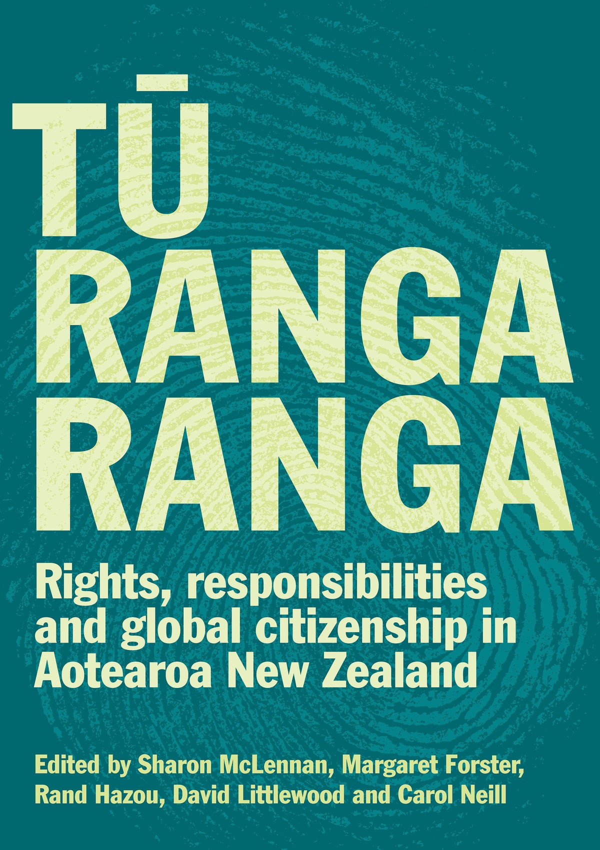 Book cover of 'Tu Rangaranga' with green background and yellow text.