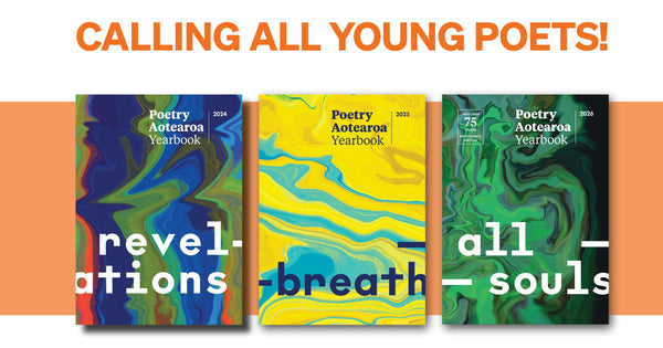 Poetry Aotearoa Yearbook student poetry competition 2026