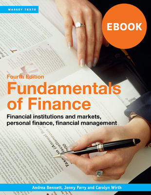 book cover for Fundamentals of Finance — ebook edition