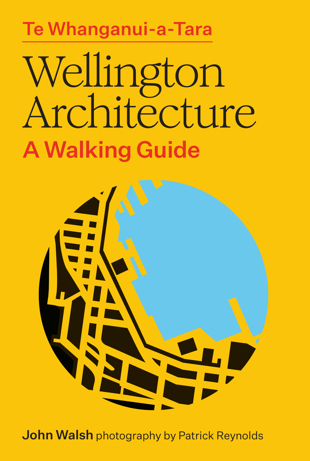 book cover for Wellington Architecture: A Walking Guide appears in the Listener