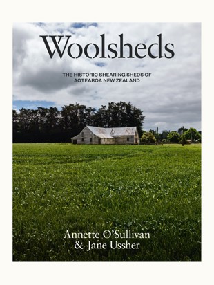 book cover for ‘Stories of historic shearing sheds warmly received’